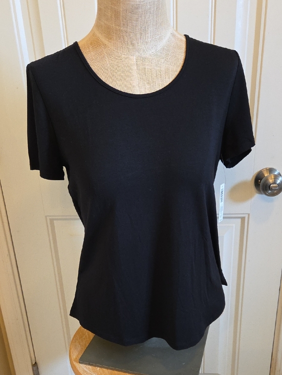 Soma Tops - NWT Soma Black Cool Nights Short-Sleeve Crewneck Tee
